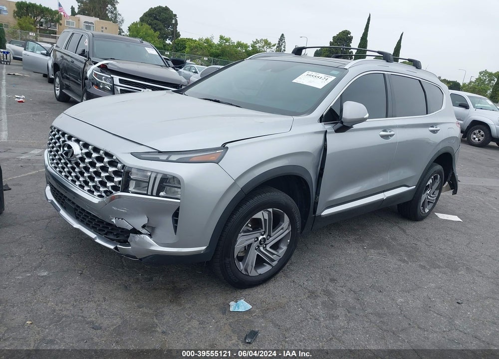 2022 HYUNDAI SANTA FE SEL VIN: 5NMS3DAJ8NH473196