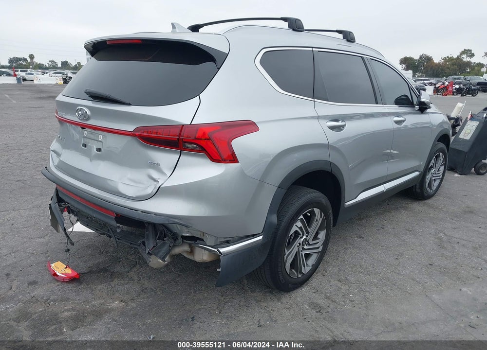 2022 HYUNDAI SANTA FE SEL VIN: 5NMS3DAJ8NH473196