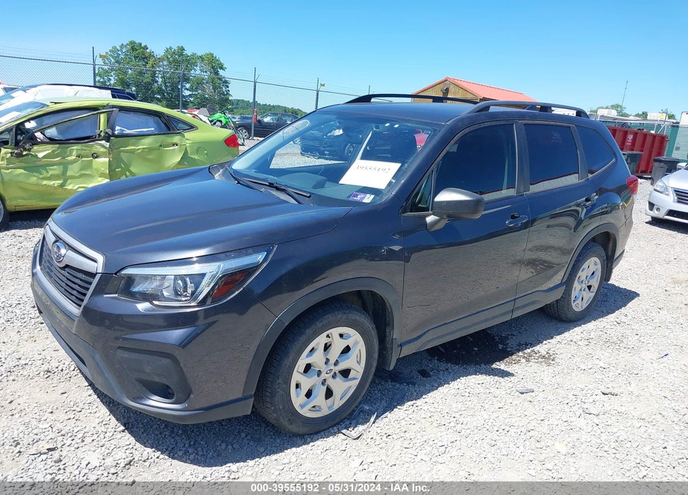 2019 SUBARU FORESTER VIN: JF2SKACC7KH447249