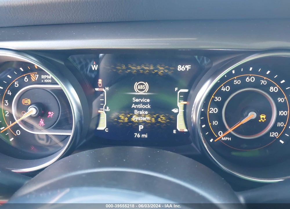 2023 JEEP GLADIATOR OVERLAND 4X4 VIN: 1C6HJTFG6PL558702