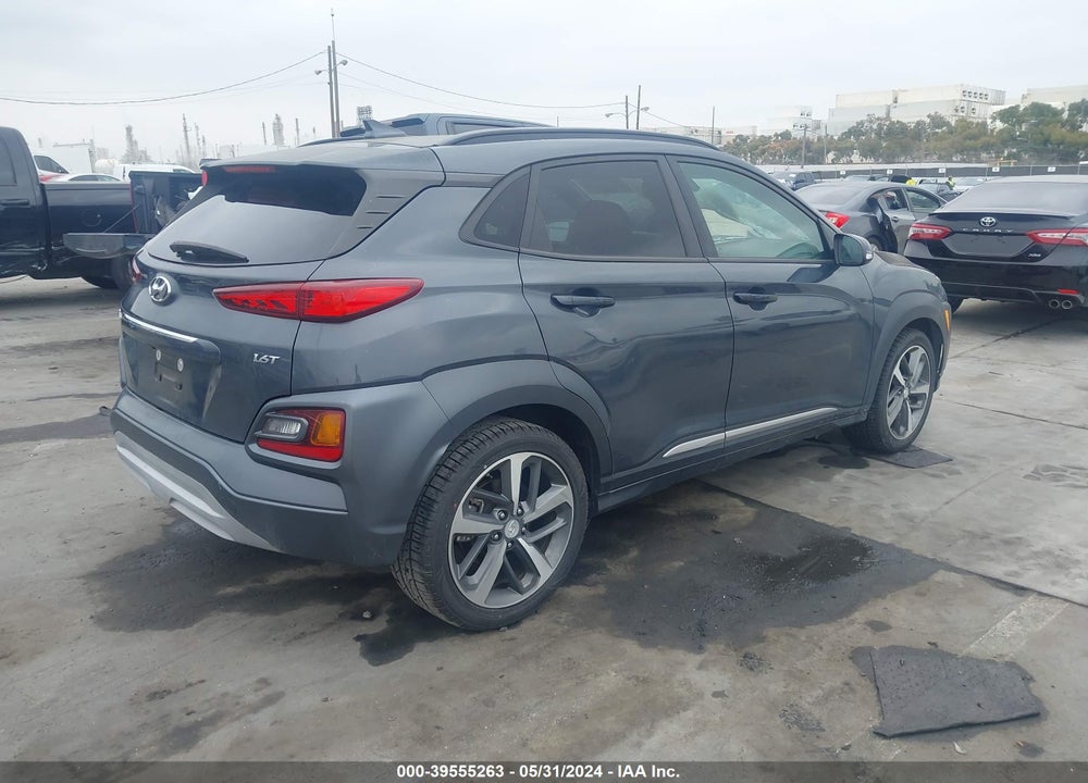 2020 HYUNDAI KONA LIMITED VIN: KM8K33A51LU410567