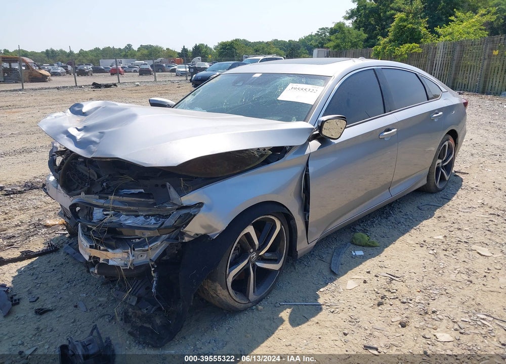 2018 HONDA ACCORD SPORT 2.0T VIN: 1HGCV2F33JA009266