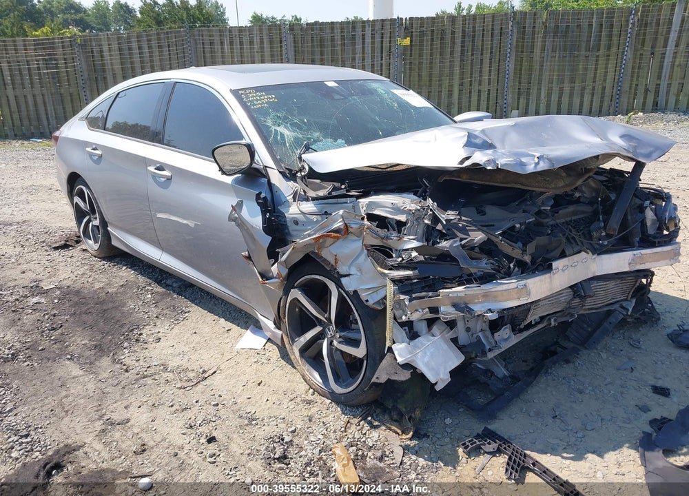 2018 HONDA ACCORD SPORT 2.0T VIN: 1HGCV2F33JA009266