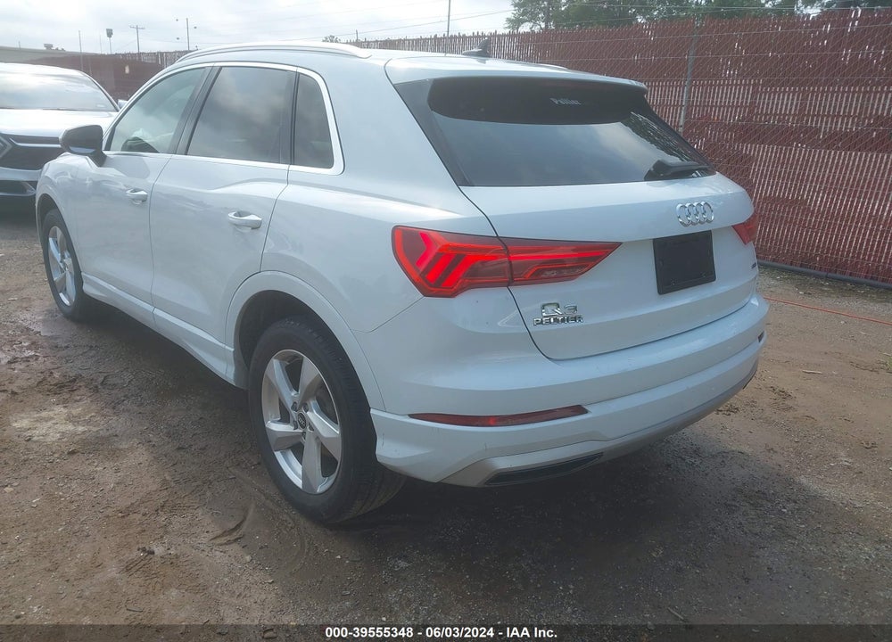 2021 AUDI Q3 PREMIUM 40 TFSI QUATTRO TIPTRONIC VIN: WA1AUCF38M1098104