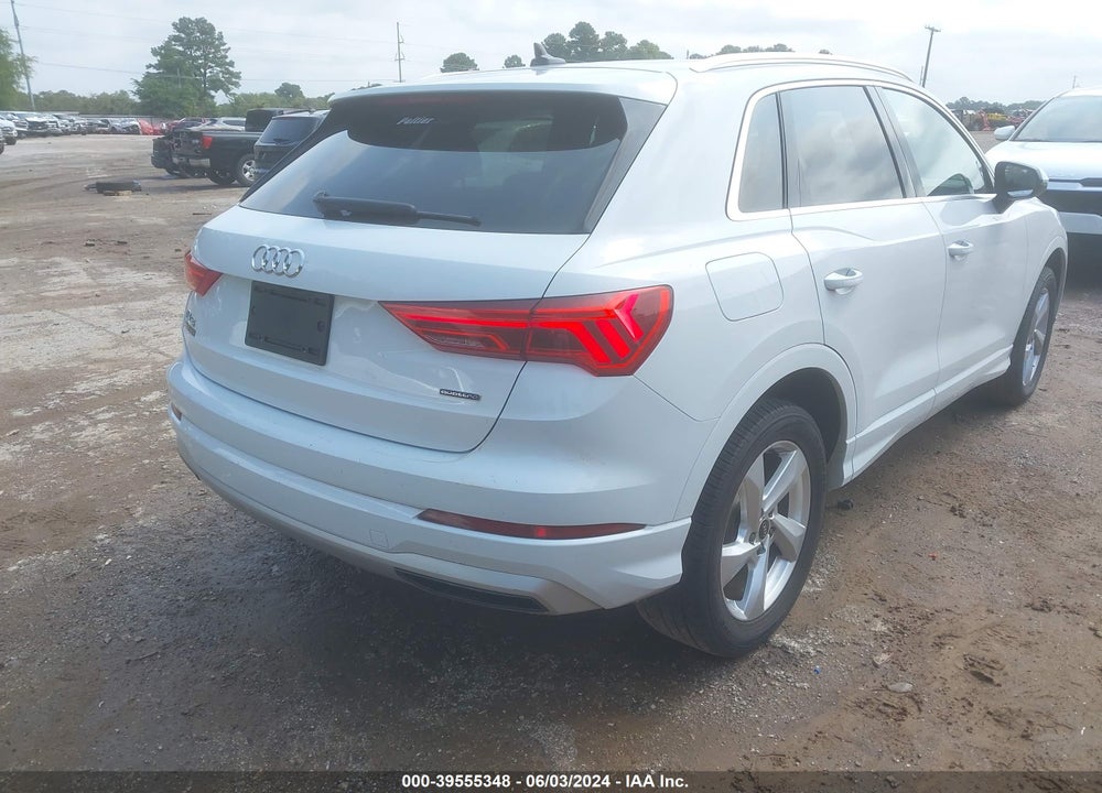 2021 AUDI Q3 PREMIUM 40 TFSI QUATTRO TIPTRONIC VIN: WA1AUCF38M1098104