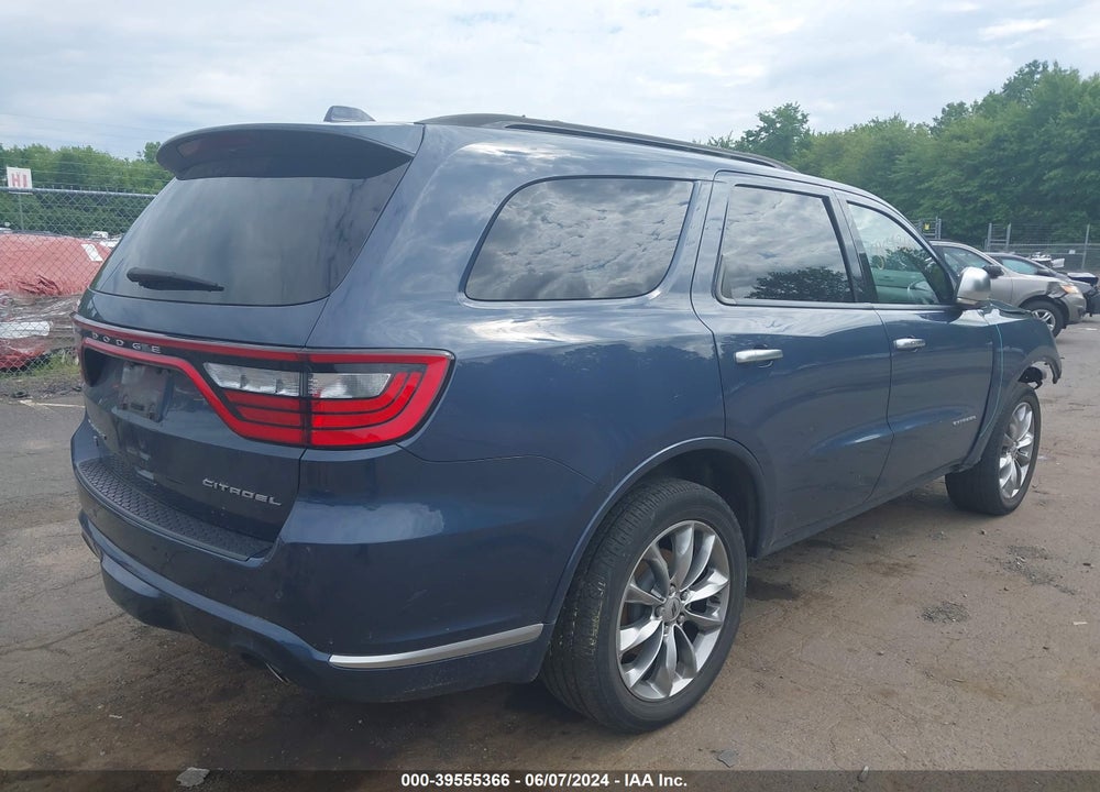 2021 DODGE DURANGO CITADEL AWD VIN: 1C4RDJEG5MC643360