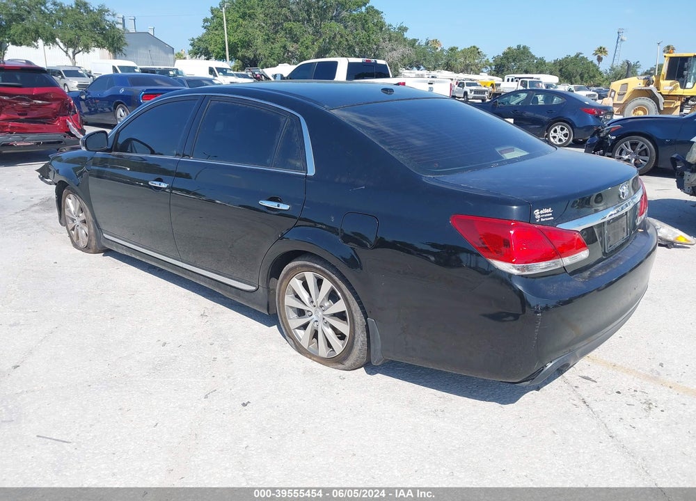 2011 TOYOTA AVALON VIN: 4T1BK3DB3BU405339