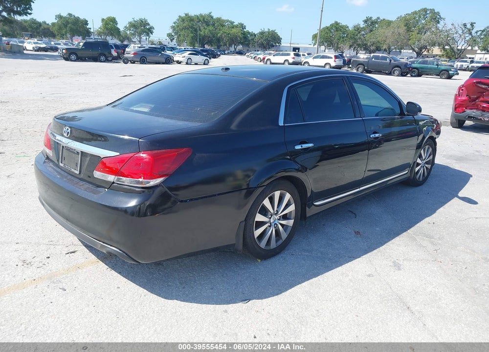 2011 TOYOTA AVALON VIN: 4T1BK3DB3BU405339