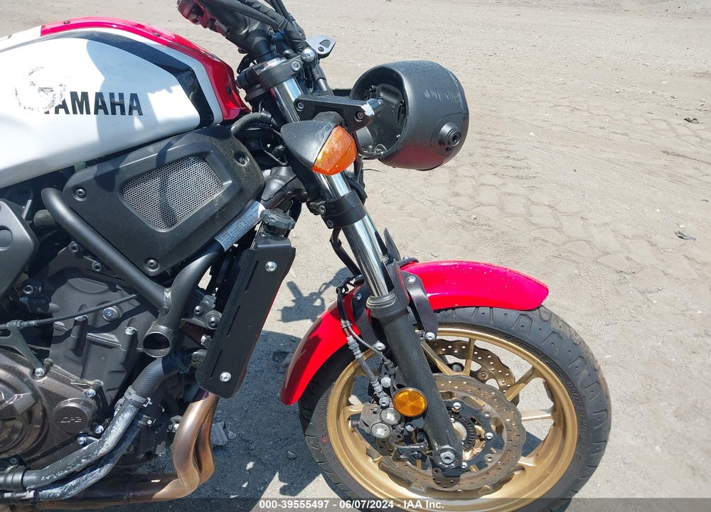 2021 YAMAHA XSR700 VIN: JYARM21E1MA001462