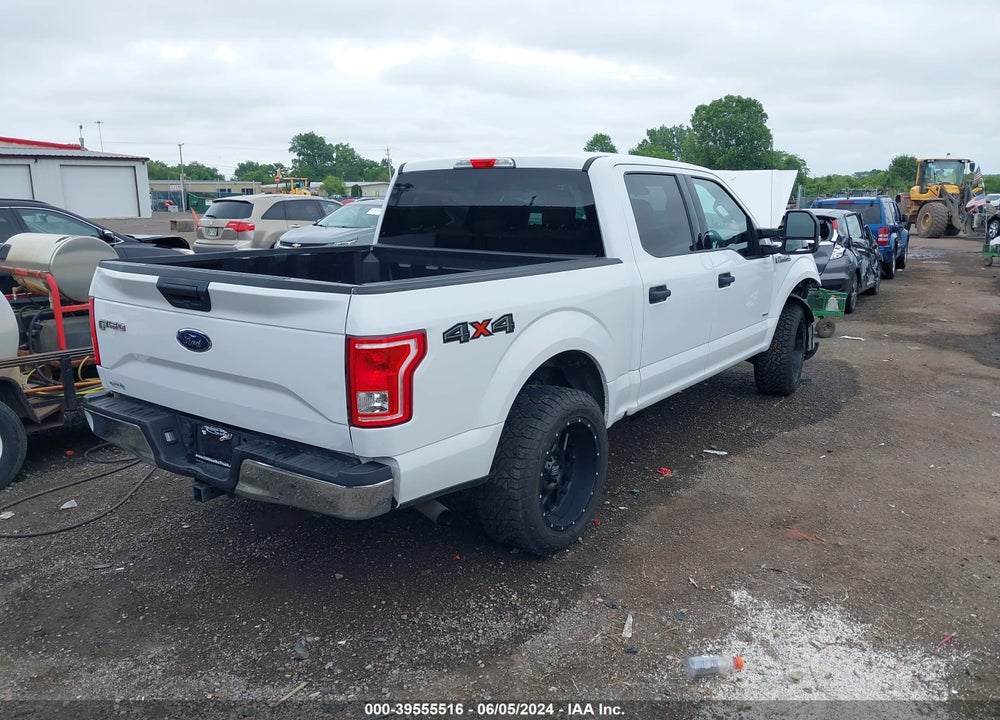2017 FORD F-150 VIN: 1FTEW1EP6HFB24945