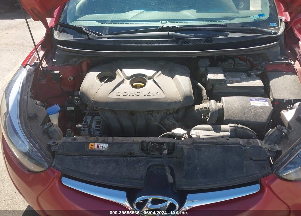 2014 HYUNDAI ELANTRA SE VIN: KMHDH4AE3EU154323
