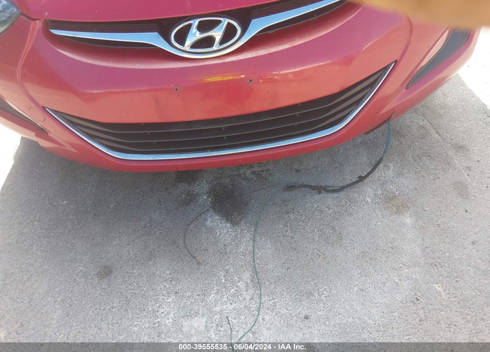 2014 HYUNDAI ELANTRA SE VIN: KMHDH4AE3EU154323