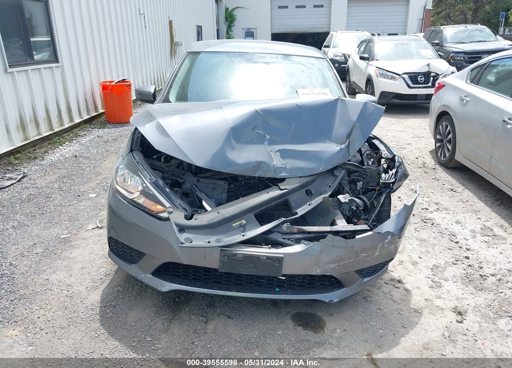2017 NISSAN SENTRA SV VIN: 3N1AB7APXHL654248