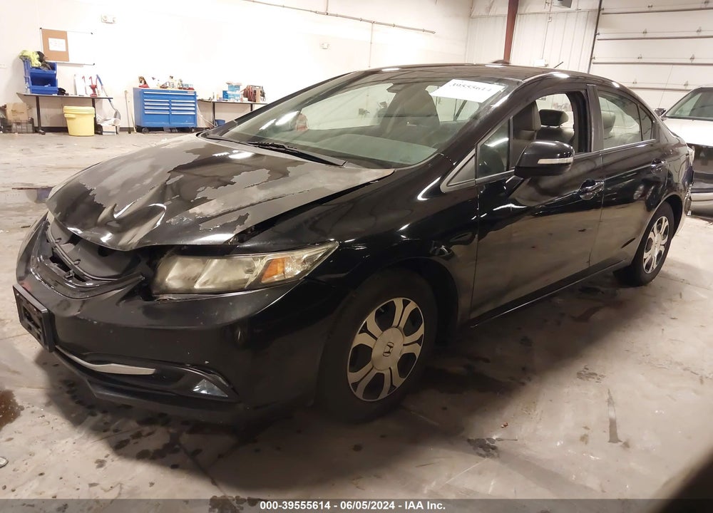 2013 HONDA CIVIC HYBRID VIN: 19XFB4F23DE002259