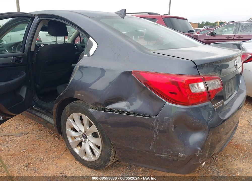 2016 SUBARU LEGACY 2.5I PREMIUM VIN: 4S3BNAF65G3044709