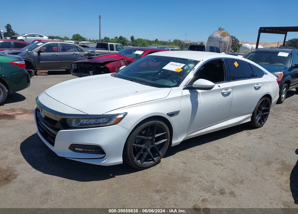 2019 HONDA ACCORD SPORT VIN: 1HGCV1F36KA152742
