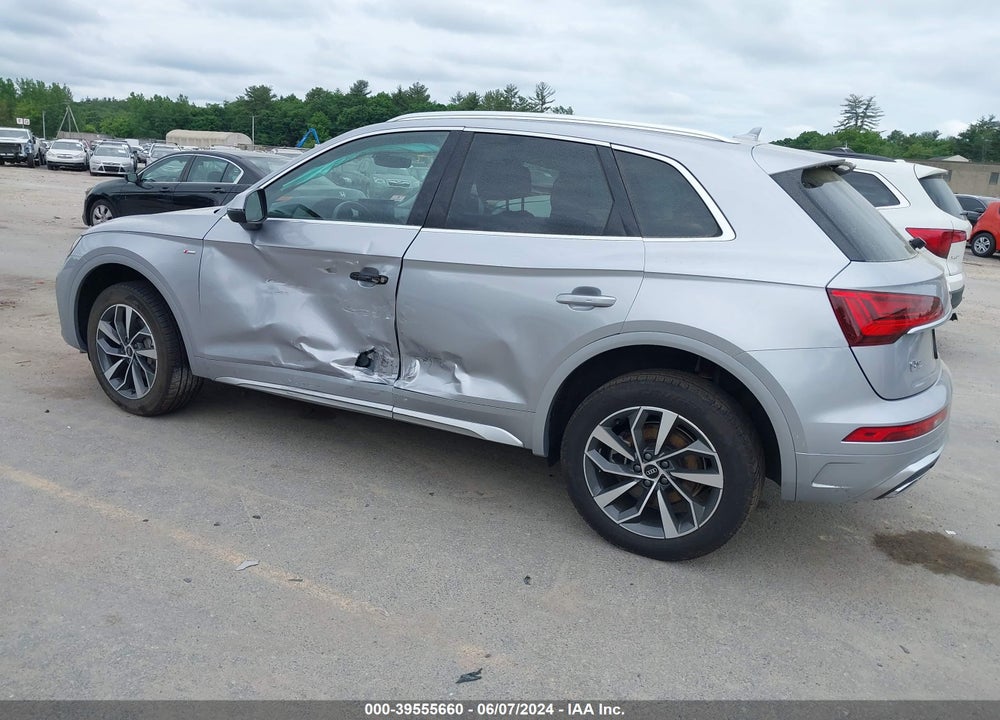 2022 AUDI Q5 PREMIUM PLUS 45 TFSI S LINE QUATTRO S TRONIC VIN: WA1EAAFY6N2103709