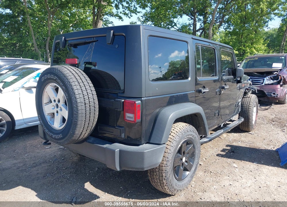 2016 JEEP WRANGLER UNLIMITED SPORT VIN: 1C4BJWDG2GL116809