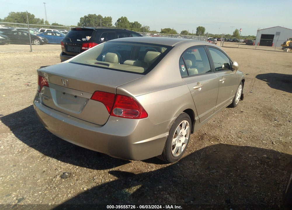 2008 HONDA CIVIC LX VIN: 1HGFA16518L092022