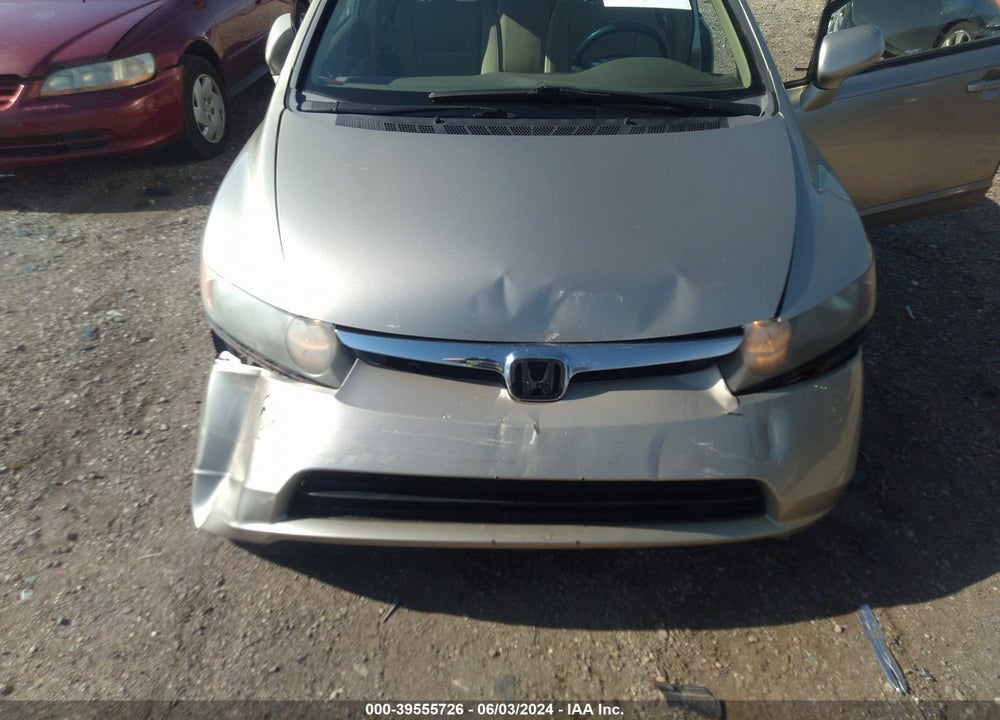 2008 HONDA CIVIC LX VIN: 1HGFA16518L092022