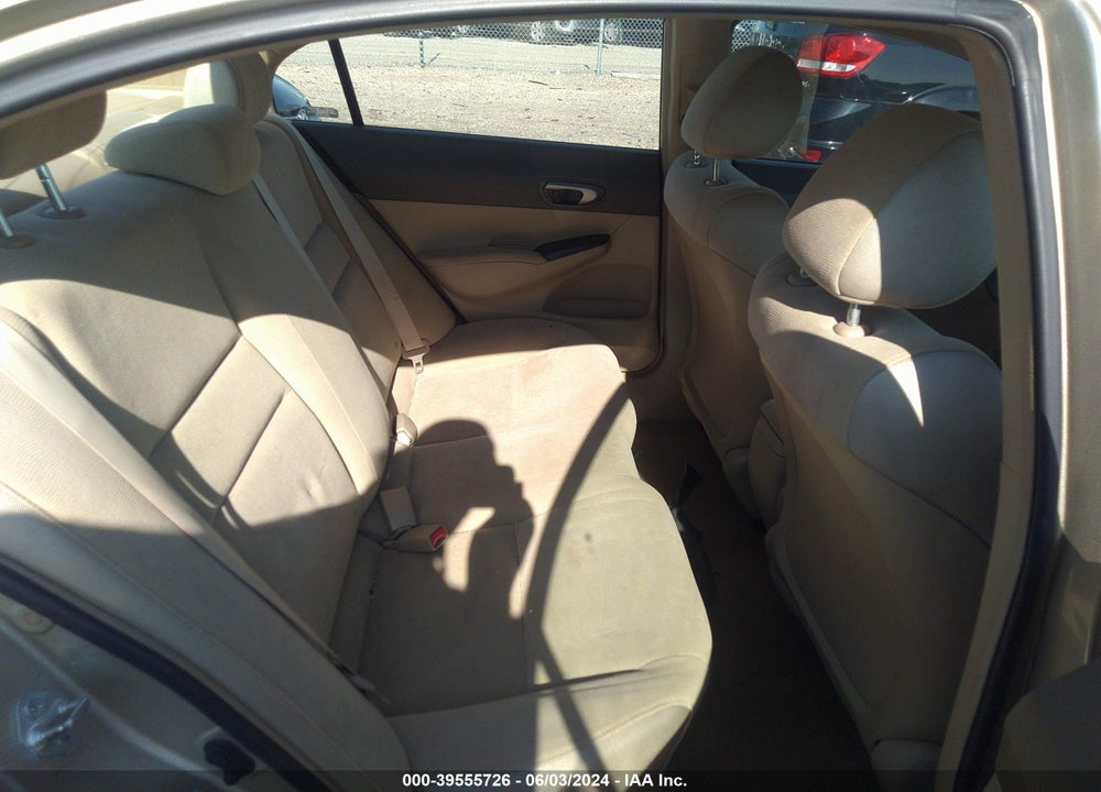 2008 HONDA CIVIC LX VIN: 1HGFA16518L092022