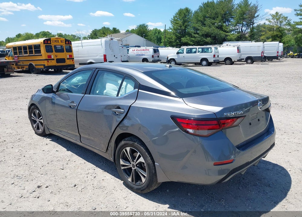 2022 NISSAN SENTRA SV XTRONIC CVT VIN: 3N1AB8CV0NY244722
