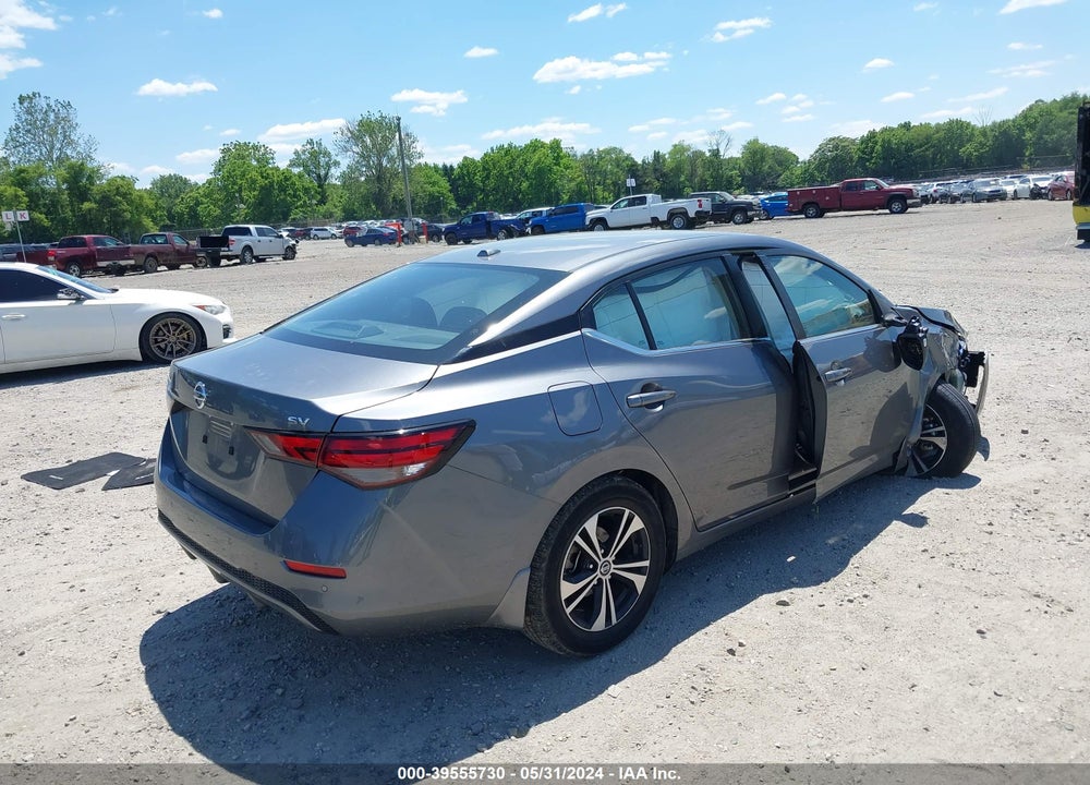 2022 NISSAN SENTRA SV XTRONIC CVT VIN: 3N1AB8CV0NY244722