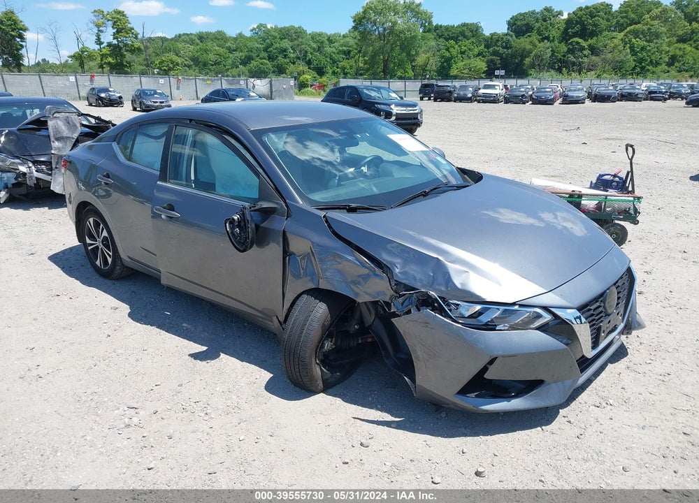 2022 NISSAN SENTRA SV XTRONIC CVT VIN: 3N1AB8CV0NY244722