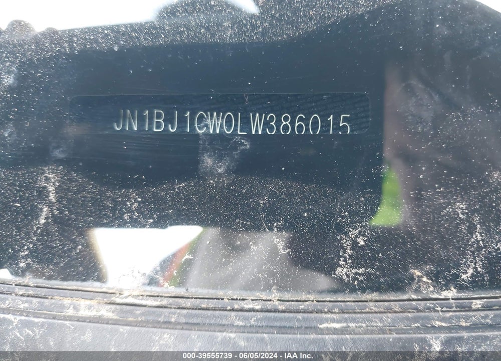 2020 NISSAN ROGUE SPORT VIN: JN1BJ1CW0LW386015