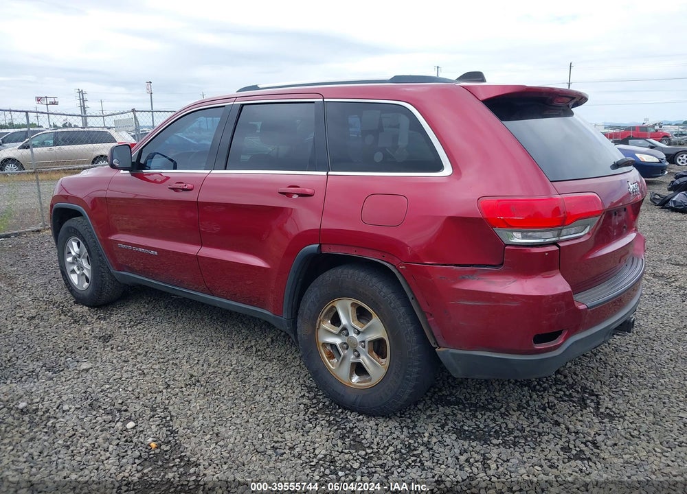 2014 JEEP GRAND CHEROKEE LAREDO VIN: 1C4RJEAG5EC123781
