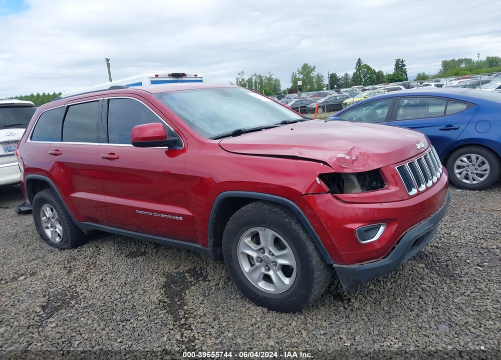 2014 JEEP GRAND CHEROKEE LAREDO VIN: 1C4RJEAG5EC123781