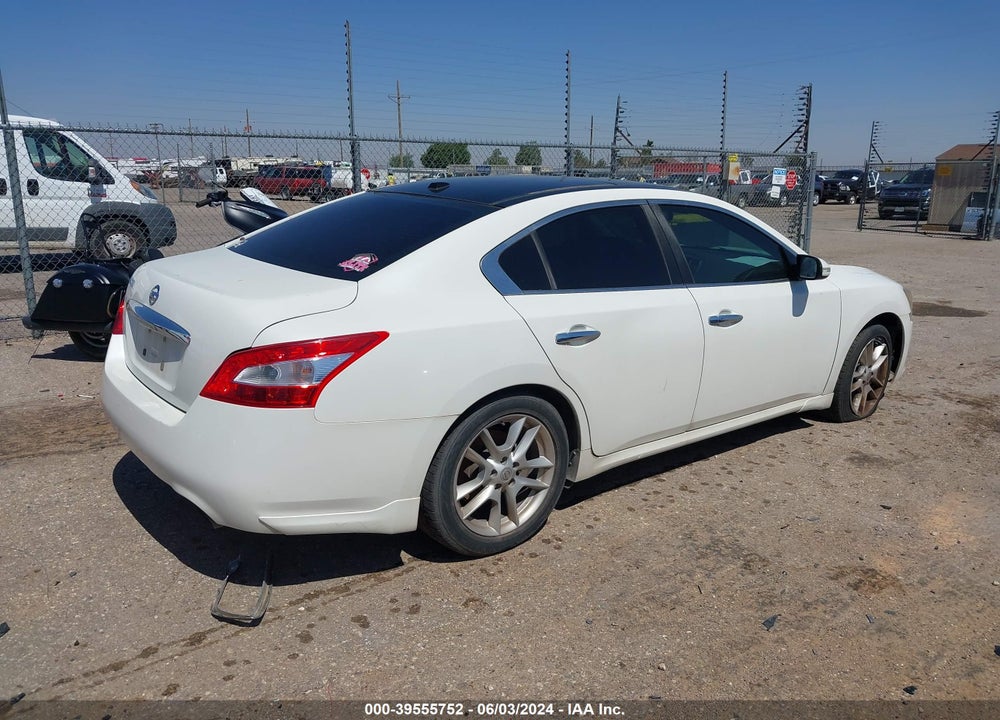 2009 NISSAN MAXIMA 3.5 SV VIN: 1N4AA51E89C857421