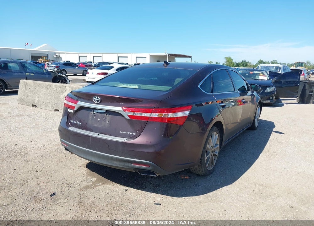 2015 TOYOTA AVALON LIMITED VIN: 4T1BK1EB2FU138851