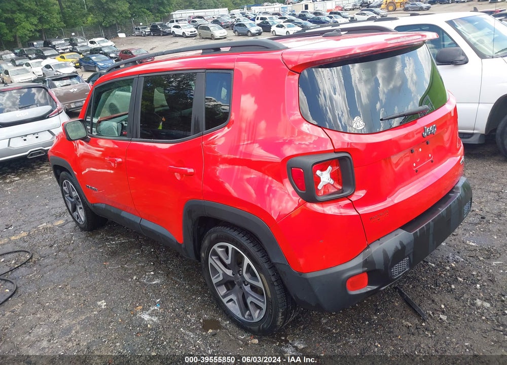2015 JEEP RENEGADE LATITUDE VIN: ZACCJABT7FPC23095