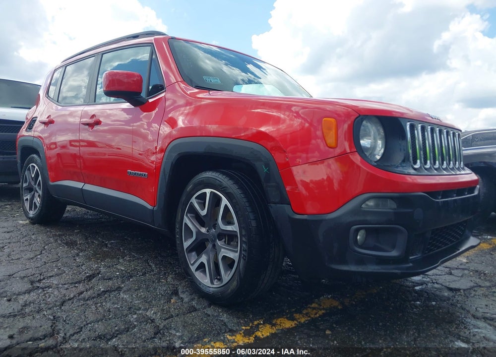 2015 JEEP RENEGADE LATITUDE VIN: ZACCJABT7FPC23095