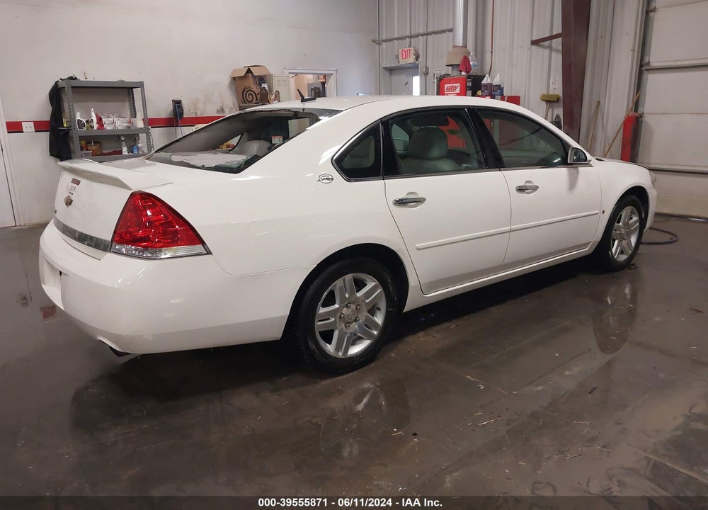 2007 CHEVROLET IMPALA LTZ VIN: 2G1WU58R579412888