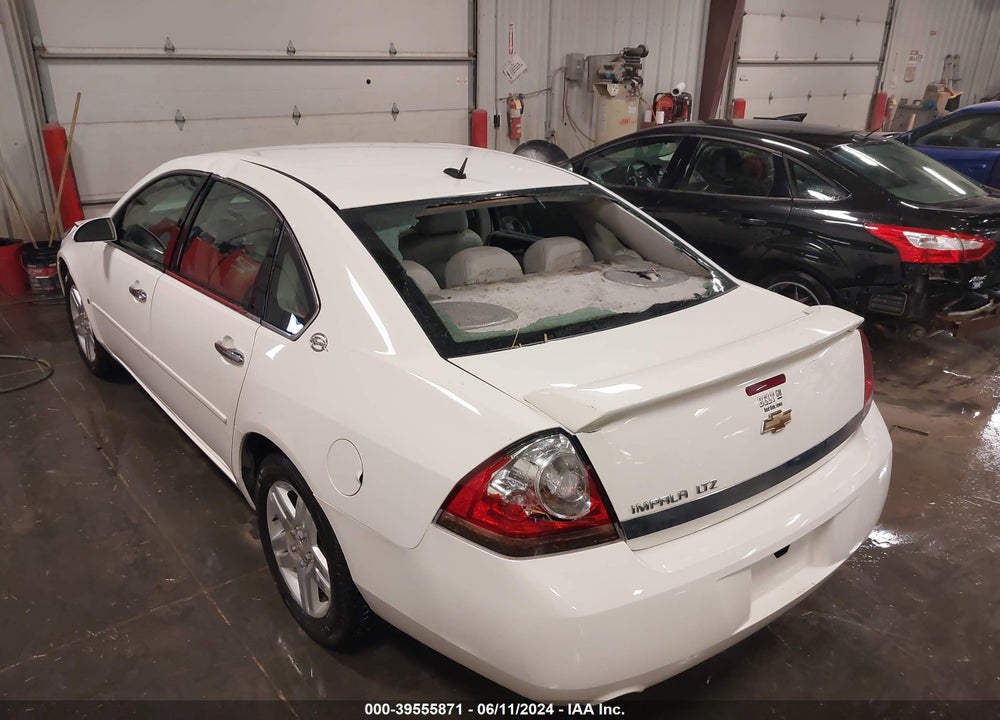 2007 CHEVROLET IMPALA LTZ VIN: 2G1WU58R579412888
