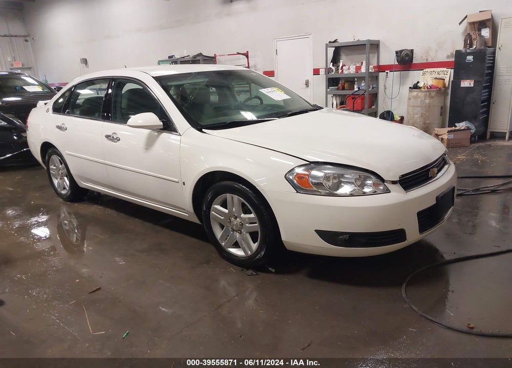 2007 CHEVROLET IMPALA LTZ VIN: 2G1WU58R579412888