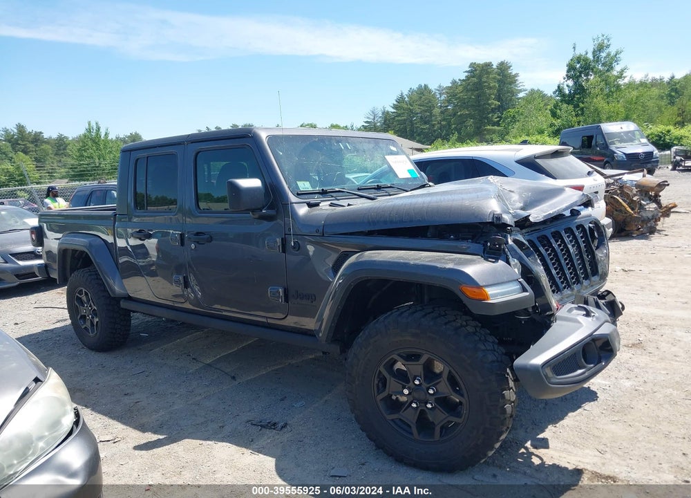 2022 JEEP GLADIATOR WILLYS 4X4 VIN: 1C6HJTAG6NL172527