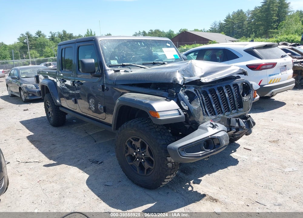 2022 JEEP GLADIATOR WILLYS 4X4 VIN: 1C6HJTAG6NL172527