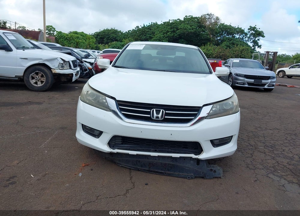 2014 HONDA ACCORD EX-L V-6 VIN: 1HGCR3F84EA019090