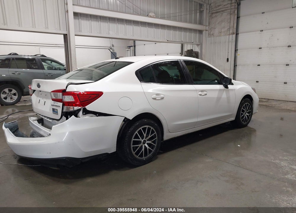 2018 SUBARU IMPREZA 2.0I VIN: 4S3GKAA66J1620770