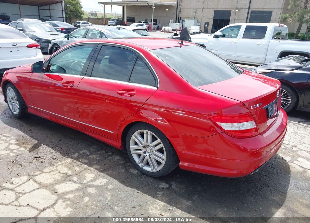 2008 MERCEDES-BENZ C 300 LUXURY/SPORT VIN: WDDGF54X48F058726