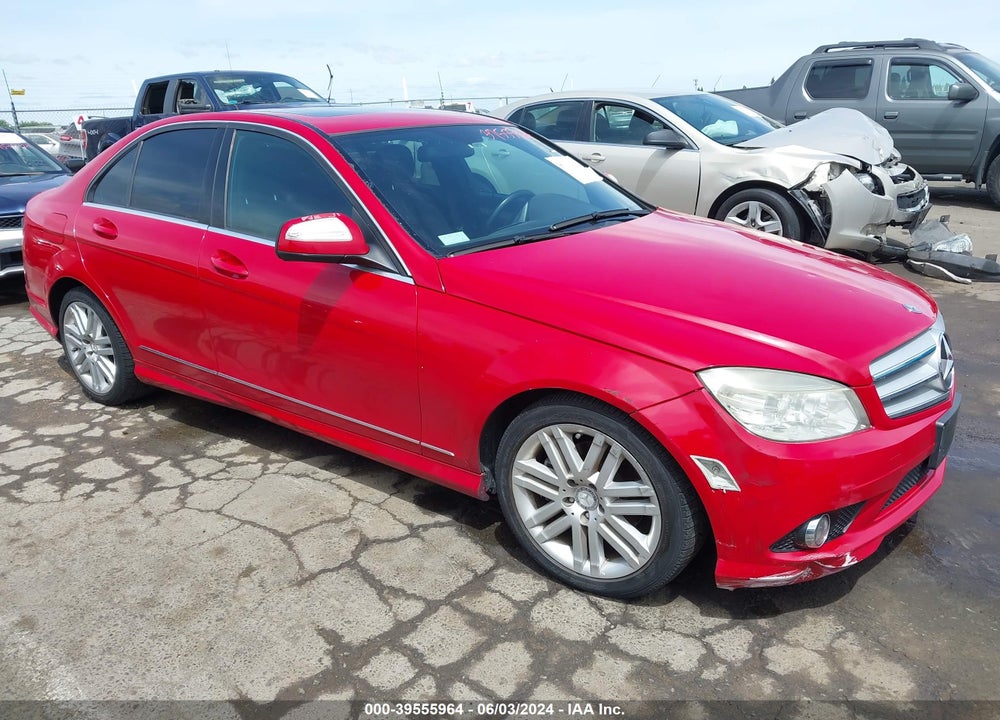 2008 MERCEDES-BENZ C 300 LUXURY/SPORT VIN: WDDGF54X48F058726