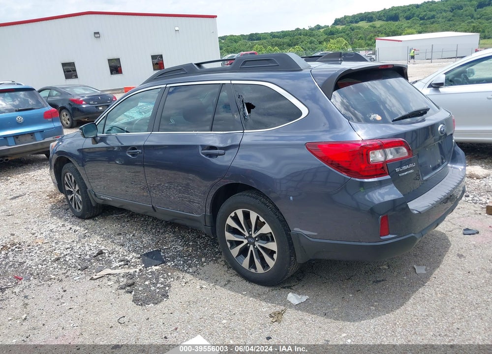 2017 SUBARU OUTBACK 2.5I LIMITED VIN: 4S4BSAKCXH3213897