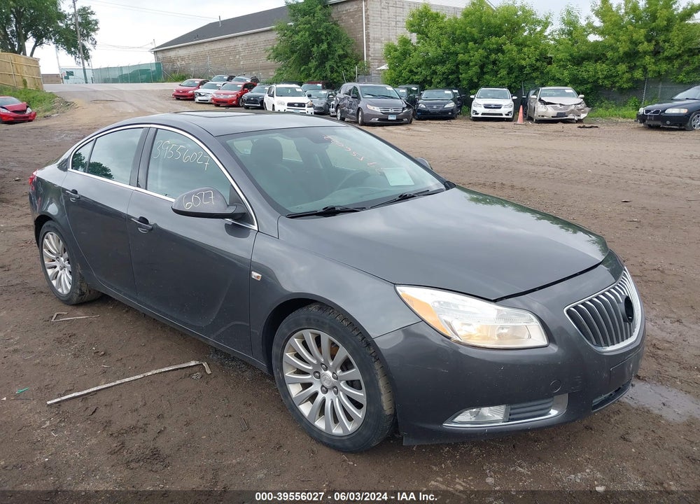 2011 BUICK REGAL CXL RUSSELSHEIM VIN: W04GN5EC6B1105861