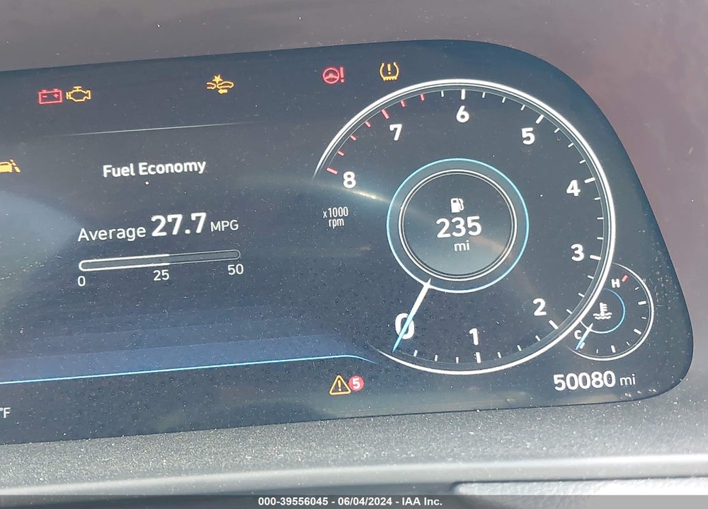 2020 HYUNDAI SONATA SEL VIN: 5NPEF4JA4LH016180