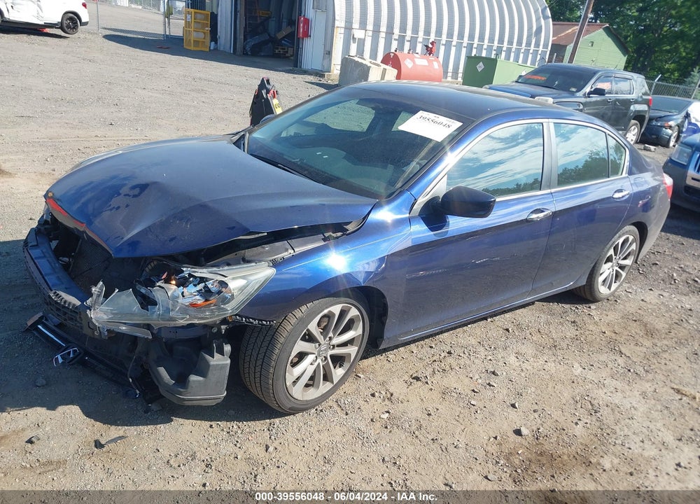 2013 HONDA ACCORD SPORT VIN: 1HGCR2F57DA013024