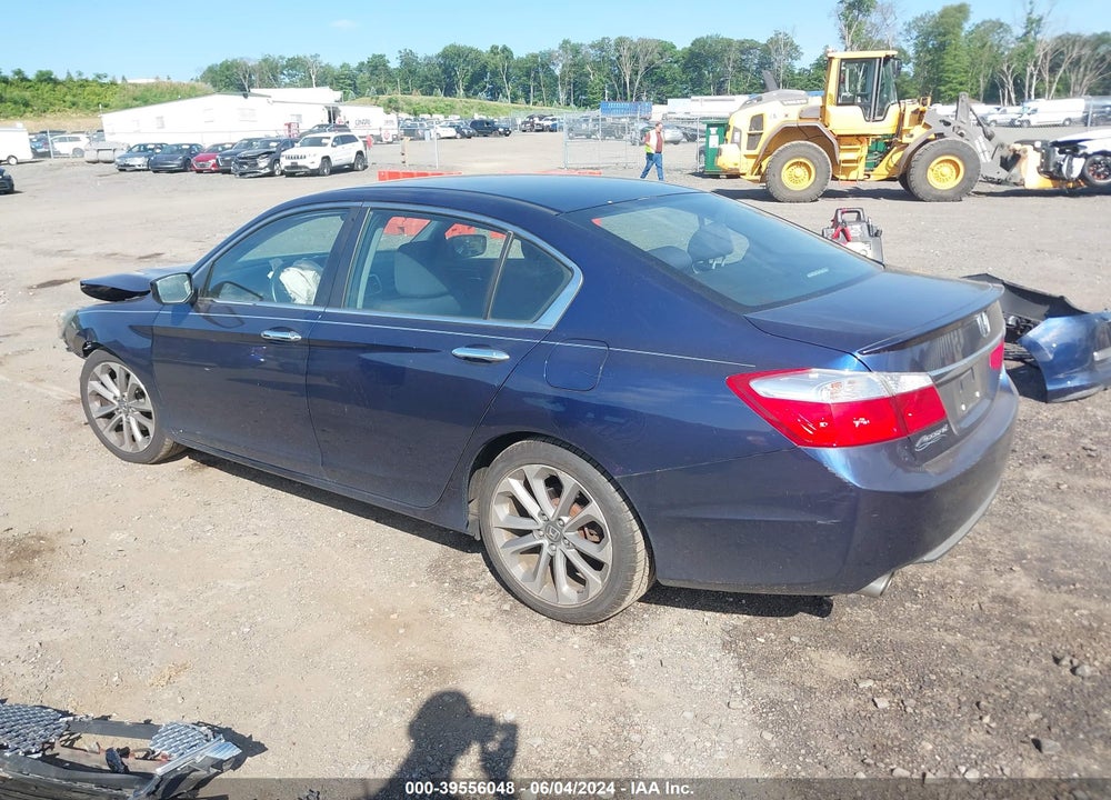 2013 HONDA ACCORD SPORT VIN: 1HGCR2F57DA013024