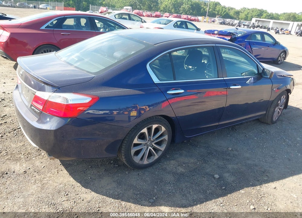 2013 HONDA ACCORD SPORT VIN: 1HGCR2F57DA013024